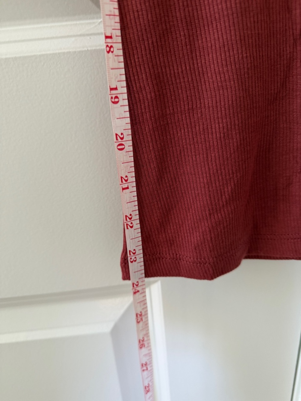 Lulu's Ribbed Racerback Tank Top XS - Picture 5 of 7